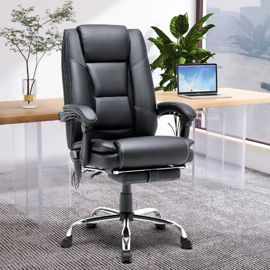 Jordon-Lee Ergonomic Heated Massage Executive Chair